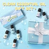 SNOWSEN Clean Essential Oils Set, Fragrance Oils for Diffuser, Candle, Soap Making, Fresh Cotton, Fresh Linen, Lemongrass, Soft Powder, Lavender Laundry, Blossom Soap Scented Oils for Aromatherapy - Image 2