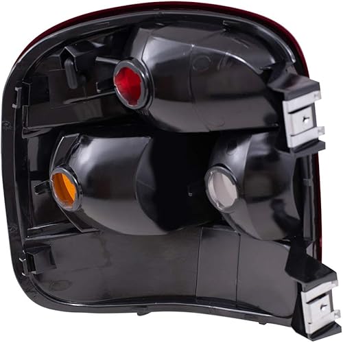 Miniatura 9 de AutoandArt Juego de luces traseras de repuesto para conductor y pasajero compatible con Silverado Sierra 1500 1999-2003 19169012 19169013