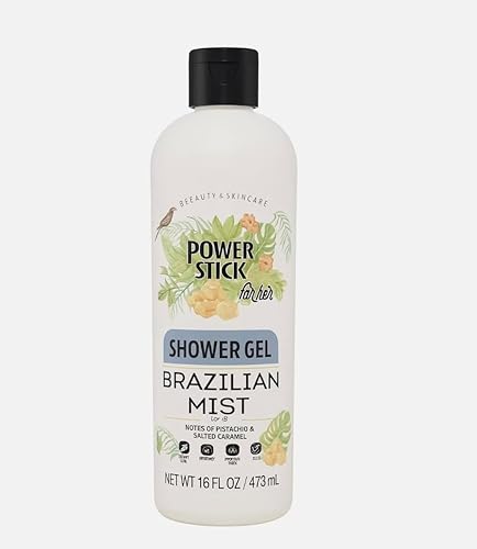 Gel de ducha Power Stick Brazilian Mist - 16 oz