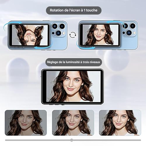 Moniteur selfie caméra arrière pour ne plus rater vos vlogs - 5