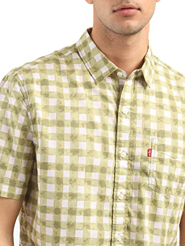 Image of Levi's Men's Checked Slim Fit Shirt