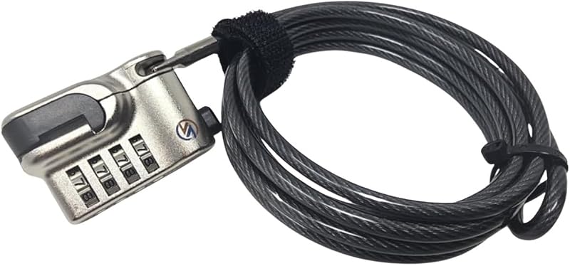 Sendt Black Combination Security Lock for Most Surface Pro and Surface Go Tablets