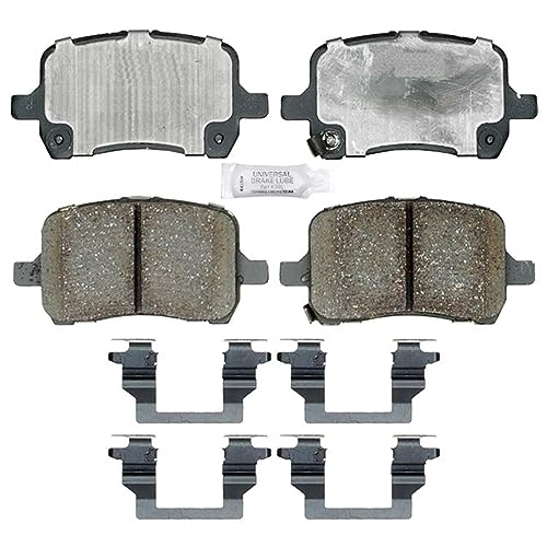 Plaquette de frein ACDelco 17D1028CH pour supprimer les vibrations au freinage avant