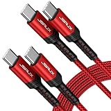 [Material de grado militar]: El producto combina estética y rendimiento. La epidermis está hecha de fibra de nylon militar, cuidadosamente tejida para evitar el enredo. Mejore la tenacidad y la resistencia al desgaste. El cable se prueba mediante la fuerza de tracción, prueba de flexión. Carcasa de aluminio de alta calidad para un cable más resistente. El cable trenzado de nylon de primera calidad tipo C aumenta la durabilidad adicional.