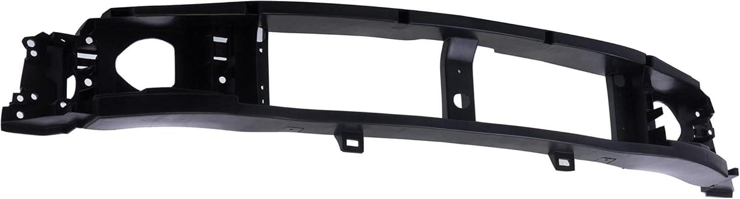 CarPartsDepot Headlight Grille Mounting Header Panel Nose Compatible For Ford Expedition Heritage SUV Extended Standard Crew Cab Pickup 1997-2004 Eddie Bauer XLT Plus Base Lariat XL