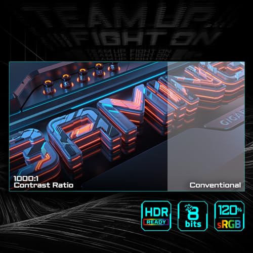 GIGABYTE GS25F2 Écran Gaming 25" FHD - 1920 x 1080, 200Hz, 1ms, 300 CD/m², Display HDR 10, HDMI 2.0, DisplayPort 1.4