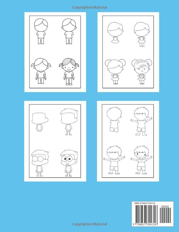 Miniatura 2 de Learn To Draw People For Kids From 2 Years Step by Step Drawing Guide For Toddlers And Preschoolers How to Draw People for Beginners A Fun Drawing
