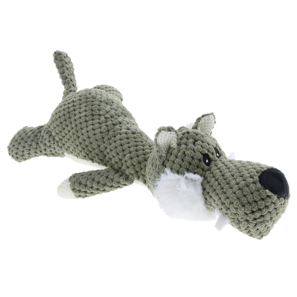 Jouet couineur pour chiens et peluche interactive pour dents