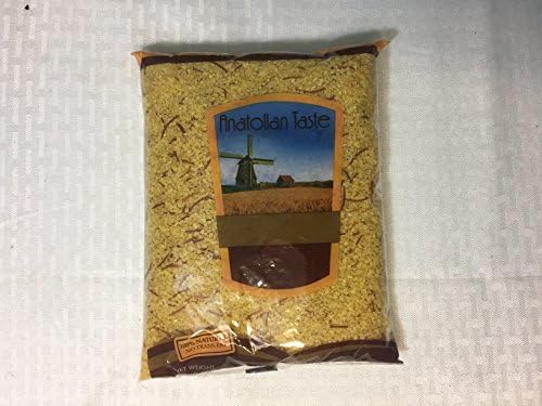 Cracked Wheat, Coarse Bulgur with Vermicelli, 2 LB, 100% Natural, No Trans Fat