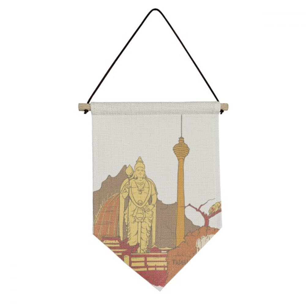 Drapeau de la Malaisie en toile pour un salon évasion Kuala Lumpur