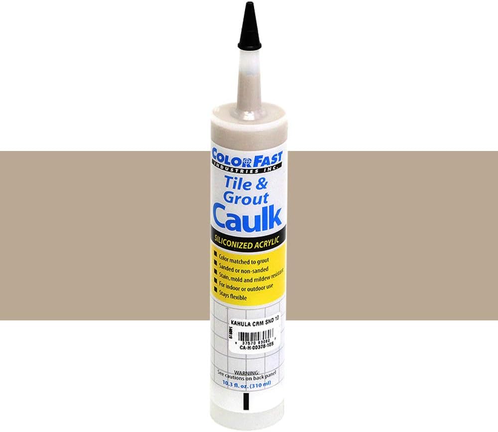 TEC Color Matched Caulk by Colorfast Ind. (Sanded) (961 Sandstone Beige)