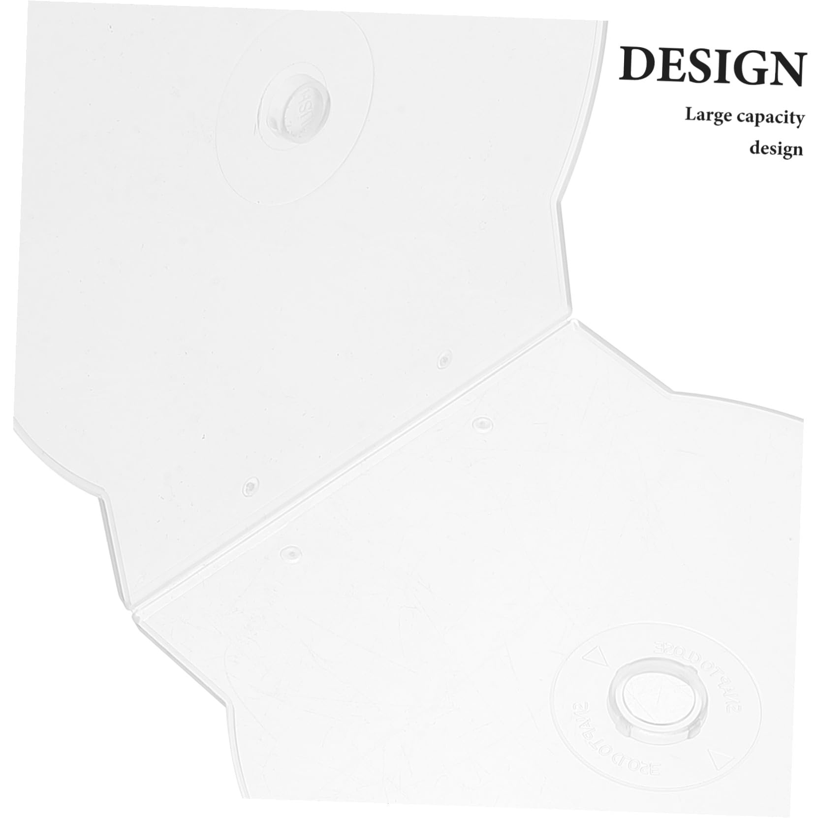 VALICLUD Custodia CD Rigida 50pezzi Organizzatore per Dischi Dvd Custodia Protettiva Design Spesso e Minimale