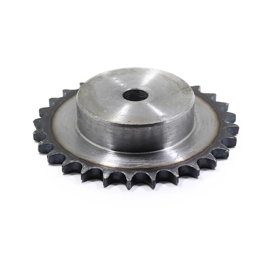 Chain Roller Sprocket, 08B Carbon Steel Sprocket 10-25 Teeth Process Hole Bore 10/12/14mm Pitch 12.7mm(12 Teeth(Bore 12mm)