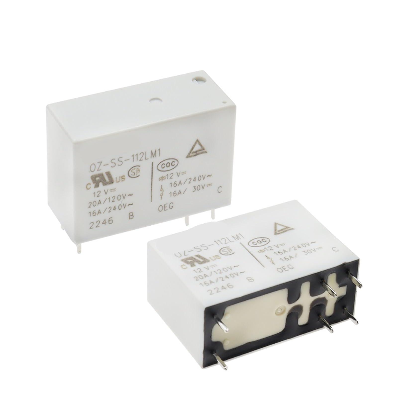 Relé OZ-SS-112LM1 sustitución para reparar electrodomésticos de cocina con fallo de encendido 3