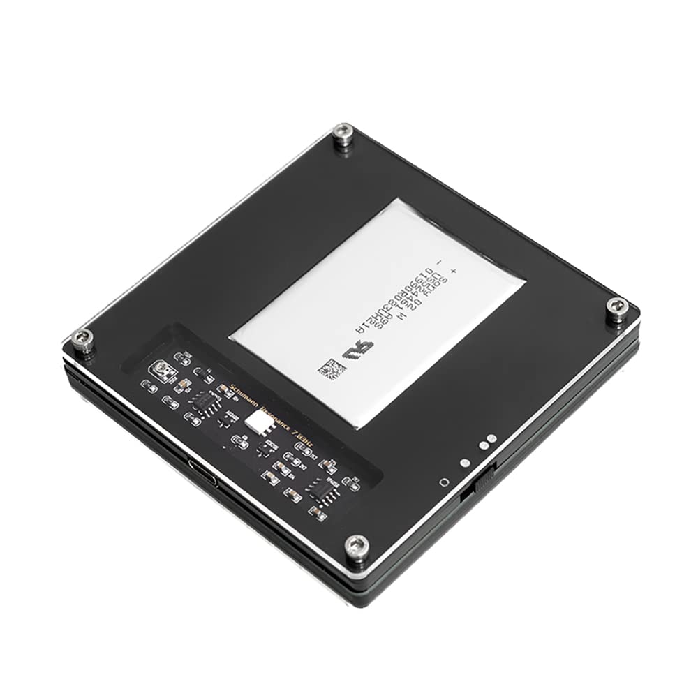 Générateur Sonique à Résonance Schumann Générateur D'impulsions Basse Fréquence Batterie Li-ion 2000ma Intégrée Avec Chargeur Type-c FM783 7.83HZ(E)