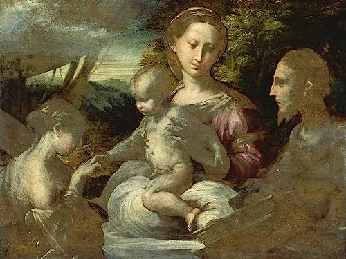 Tableaux images sur toile Parmigianino pour créer un salon élégant d'inspiration musée
