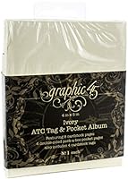 Algopix Similar Product 2 - Graphic 45 ATC Rectangle Tag  Pocket