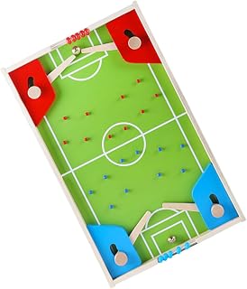 VANZACK 1 Conjunto De Jogos De Futebol De Mesa Brinquedos De Mesa Brinquedos Esportivos Para Crianças Brinquedos Esportivos De Mesa Brinquedo De Madeira Pai-Filho Placa De Madeira