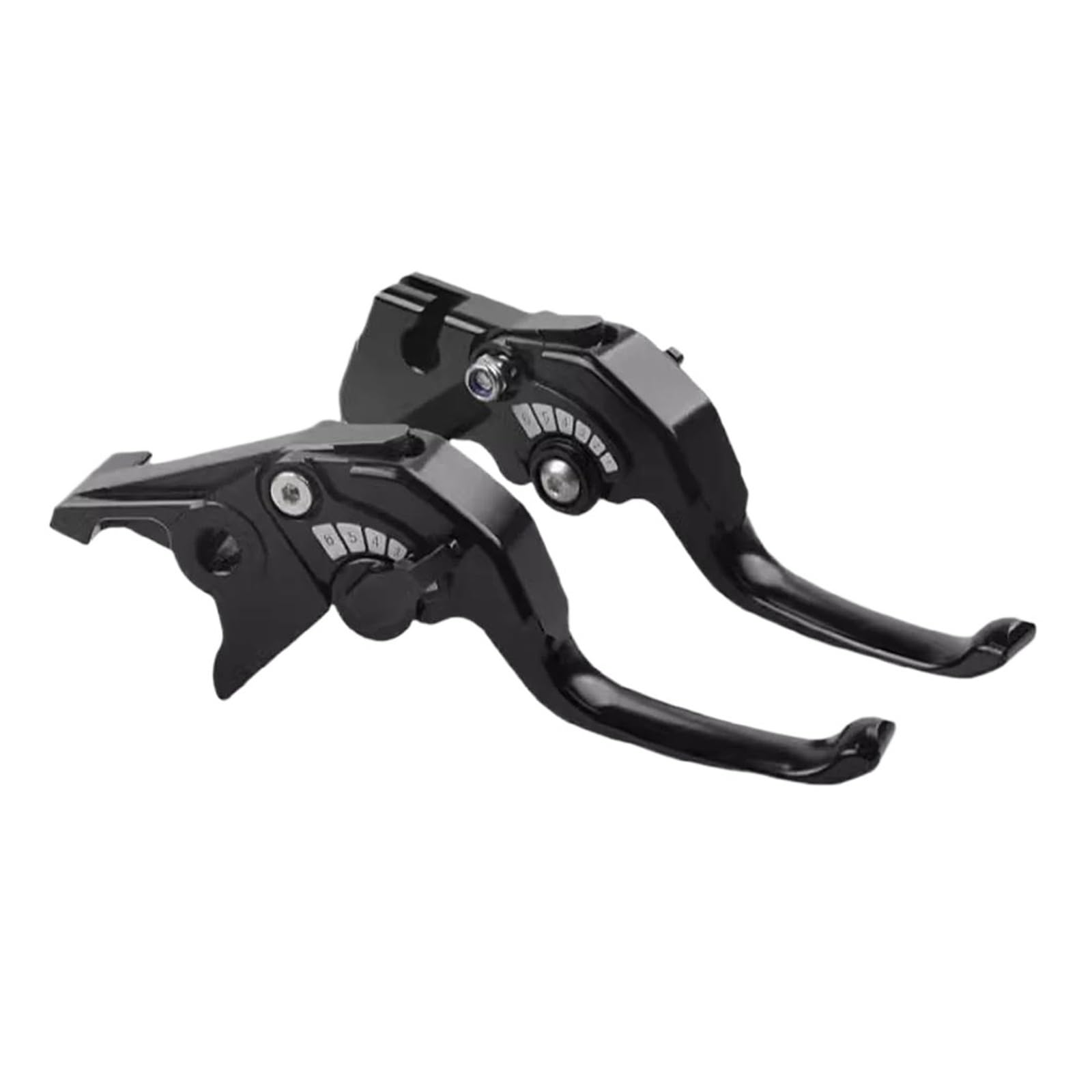 Heyhellnin Q For Loncin Voge 300 Rally Gy 300Rally Rally300 Motorcycle Two Finger Brake Lever Clutch Handle Short Motorbike Brake Levers(Q)