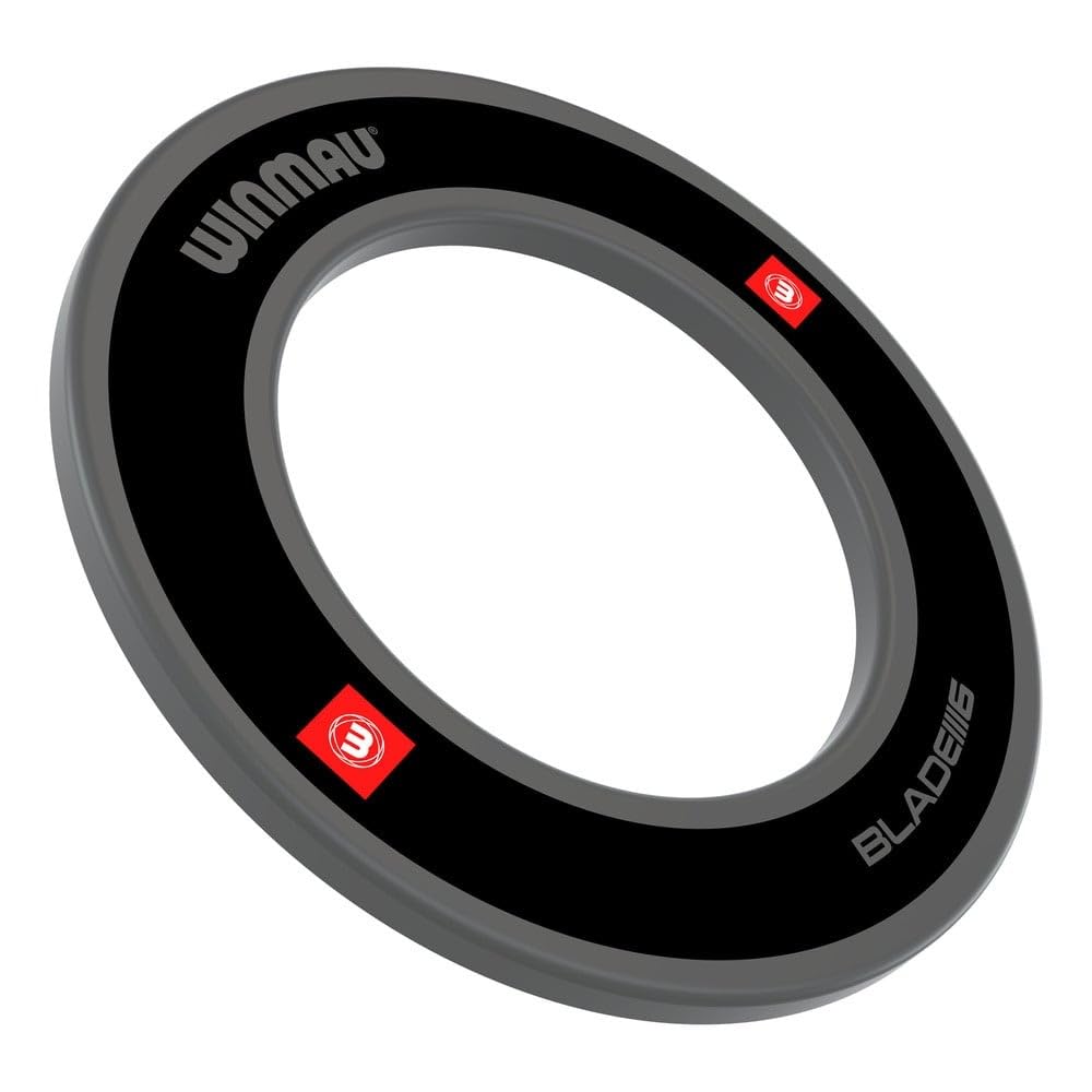 WINMAU Pro Line 1.0 pier?cie? ochronny do tarczy do darta, czarna