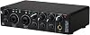 Audio Mixer Sound Card USB Audio Interface Sound Card RHM 2 in 2 Out Audio Interface Soundboard with 48 V Phantom Power for Recording Professional Audio Mixer & Mic Preamplifier XLR/TSR/TS