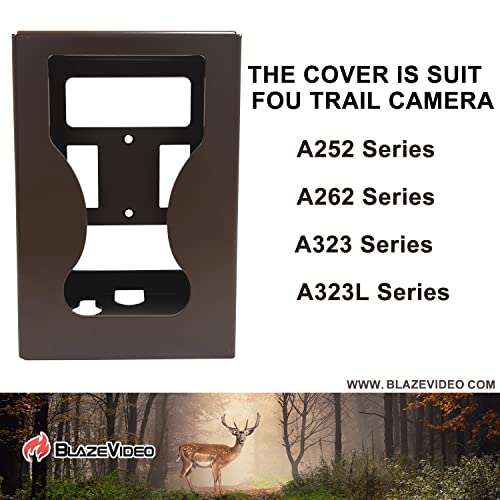 Image of 2-Pack Trail Camera Protect Box Game Game Cam Safe Security Case for BlazeVideo Model A323 A252 A262 SL112 Cameras, Meidase S3, S3 pro, P40 P50 and GardePro A3 A3S