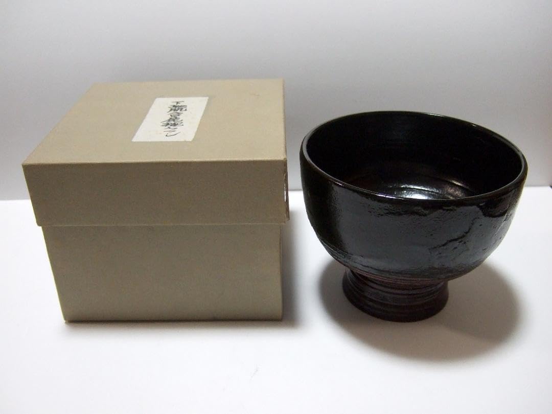 合鹿椀 布着 天然木 削り出し 黒漆/木製 漆塗 漆器 輪島塗