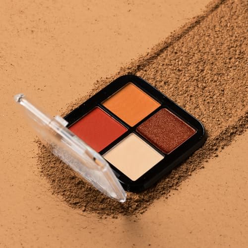 Image of Glam21 Little One 4-in-1 Eyeshadow Palette | Ultra pigmented, Easy to blend | Long Lasting Eye Make Up Kit |Firework-03