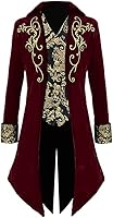 Vista 1 de Apocrypha - Chaqueta estilo medieval para hombre, steampunk victoriano, príncipe, abrigo tipo frac