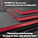 ONREVA Tool Box Foam, 3Pack 18x12x1 inch, Foam Inserts for Cases, Polyethylene Storage Sheets for Toolbox Hard Case, Tool Shadow Insert, Kaizen Organizer Sheet