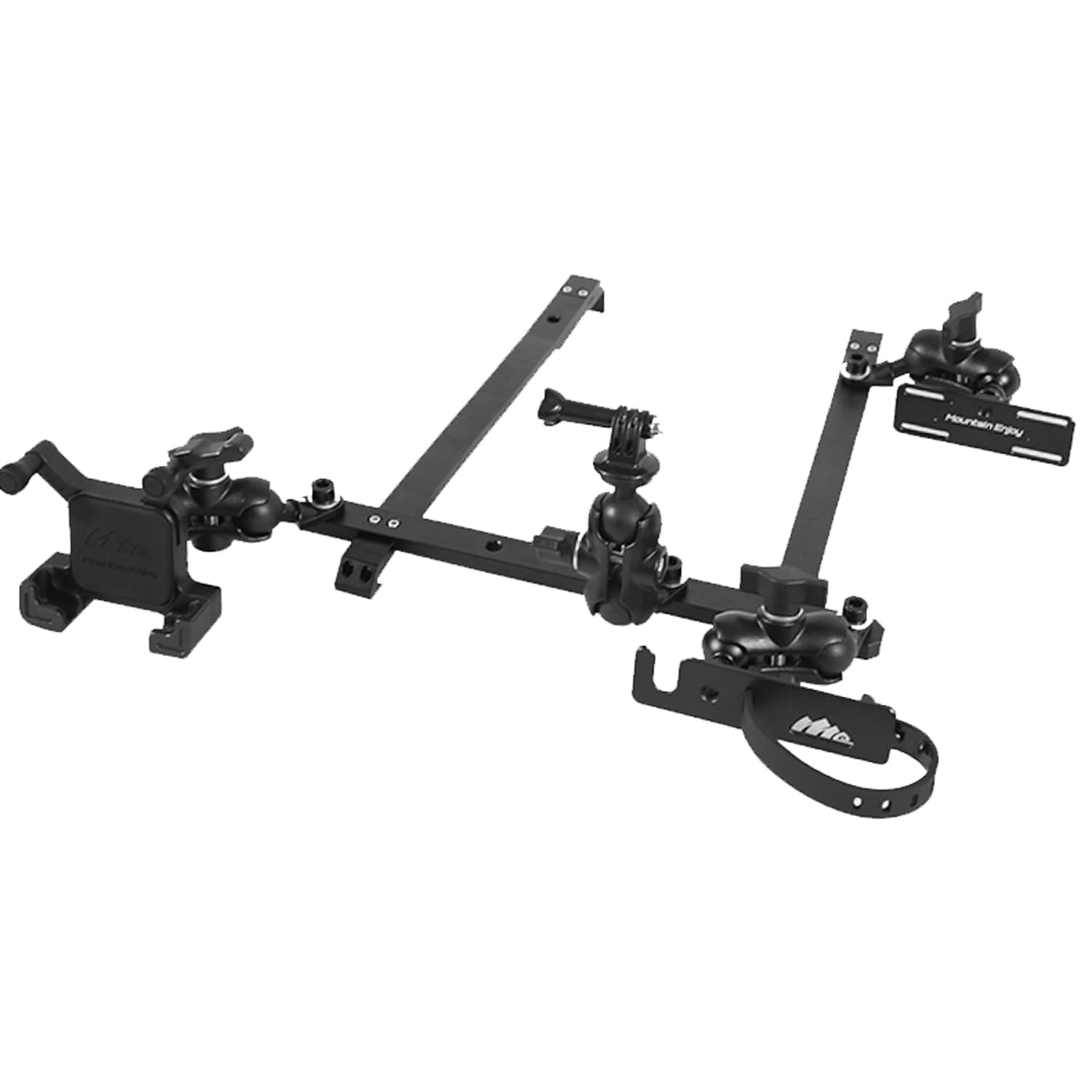 Autophoton for Toyota Prado FJ150 2010-2023 Alloy Multi-Mount Dash Phone Holder Camera Mount Practical Mobile Phone Navigation Car