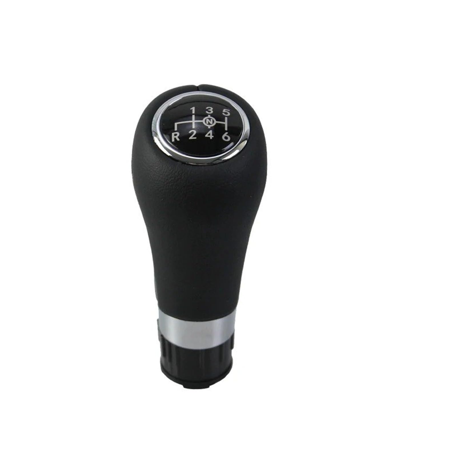 SAUANMNKTP Gearshift Knob for Benz C-Class T204 2007-2014 6 Speed Manual Car Shift Gear Stick Knob(6 Speed-Upon 14.5mm)