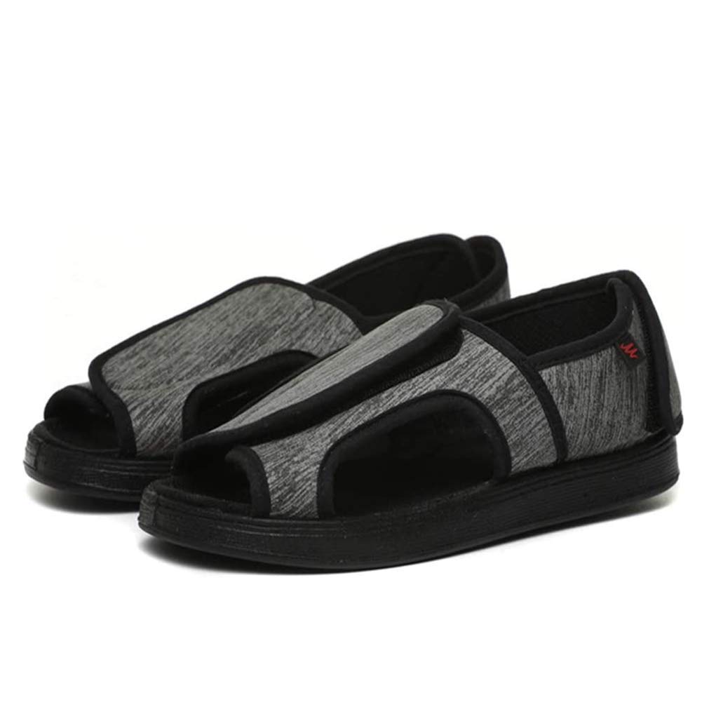 Facaiawomens Diabetic Edema Slippers Adjustable Extra Wide Plantar