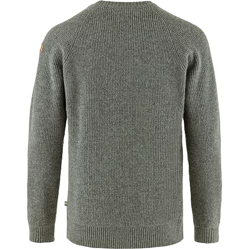 Fjällräven Herren Övik Rib Sweater M/Sweatshirt, Grau, L EU