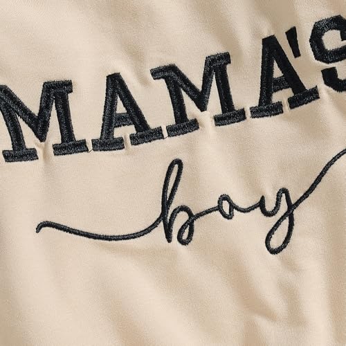 Toddler Baby Boy Fall Clothes Letter Print Long Sleeve Round Neck Sweatshirt Little Kids Pullover Tops4