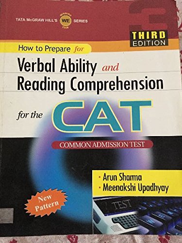 Verbal Ability and Read Comprehension for CAT by Arun Sharma [Paperback ...