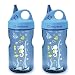 Nalgene Grip-n-Gulp Everyday Kids 12oz Water Bottle - 2 Pack (Blue Seahorse)