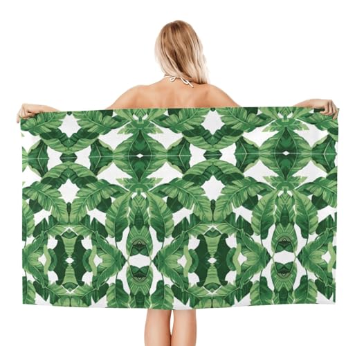 Drap de bain feuilles de palmier de qualité supérieure - 3
