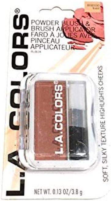 L.A Colors Professional Series BLUSH with Applicator, BSB330 TOAST, 0.13 Oz