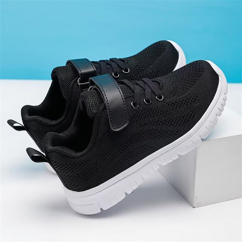 Kids Boy Girl Lightweight Solid Casual Sneakers for Outdoor Sport Running Walking3