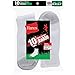 Hanes Boys' Ankle EZ Sort Socks 10-Pk, White w/ Grey Heel and Toe, L