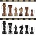 EarthenTones Marble Chess Set for Adults with Complementary Storage Box, 15