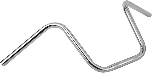 Miniatura 4 de 78" Drag Ape Hanger Manillar Fit Bobber Brat Cafe Chopper Custom Motocicletas Harley Sportster Cromo (10 pulgadas)