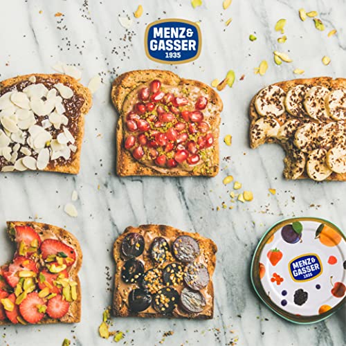Menz&Gasser Konfitüre Extra aus Beeren Einzeldosis Premium Qualität, mit hochwertigen Früchten, 100% Made in Italy, 48 Gläser x 28 g