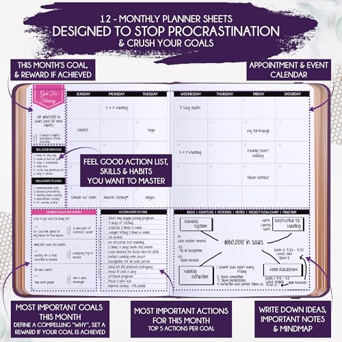 Image of 2027 Planner Weekly and Monthly & Manifestation Journal for Women
