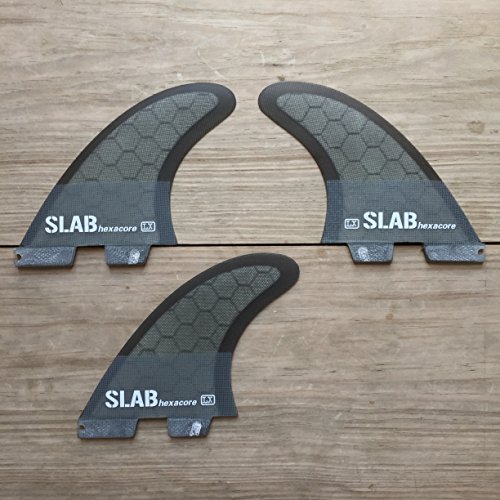 Slab-Surf Fins Thruster hexacore Grey Army Talla M - 2 tabs Clic
