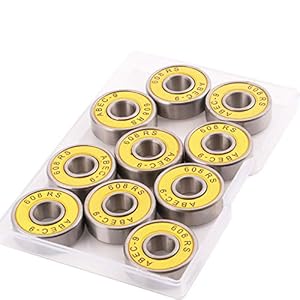 CESFONJER 10 Stk. Skateboard Kugellager ABEC-9