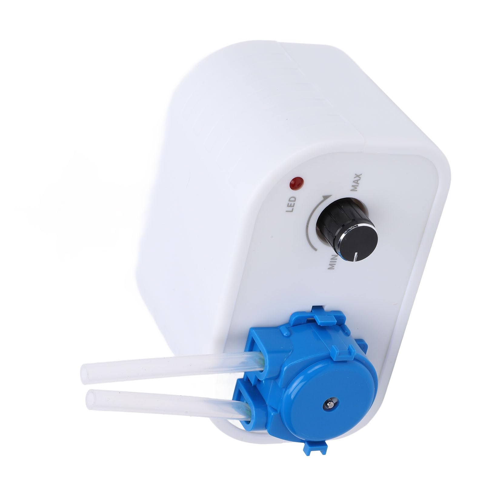 Bomba peristáltica pequeña, bomba dosificadora de líquido de 12 V de velocidad ajustable, mini bomba peristáltica para acuario de investigación científica de laboratorio, material
