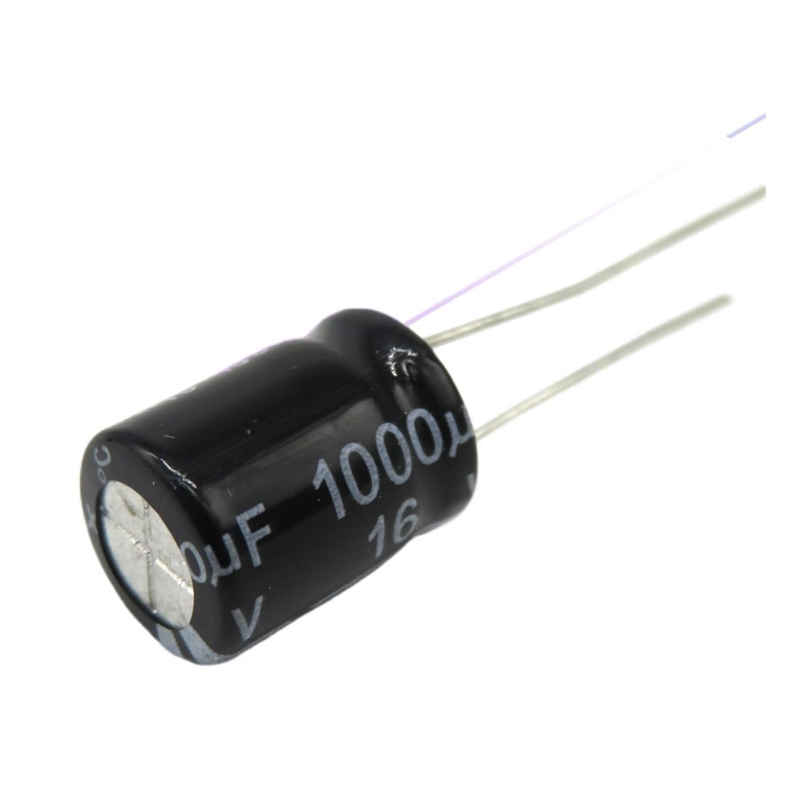 ICXLPMC 10PCS 16V1000UF 10 * 13mm 1000UF 16V 10 * 13 Electrolytic capacitor