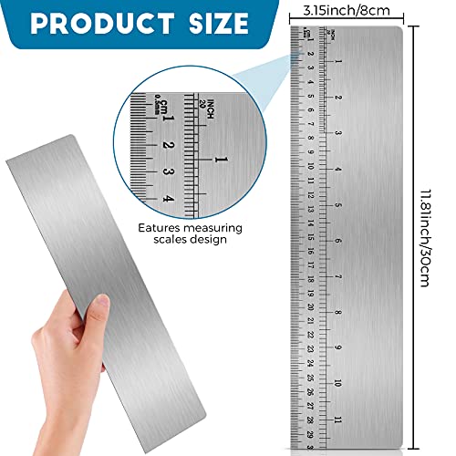 Outil de lissage pour glaçage parfait et peigne de décoration 30.5 cm - 3